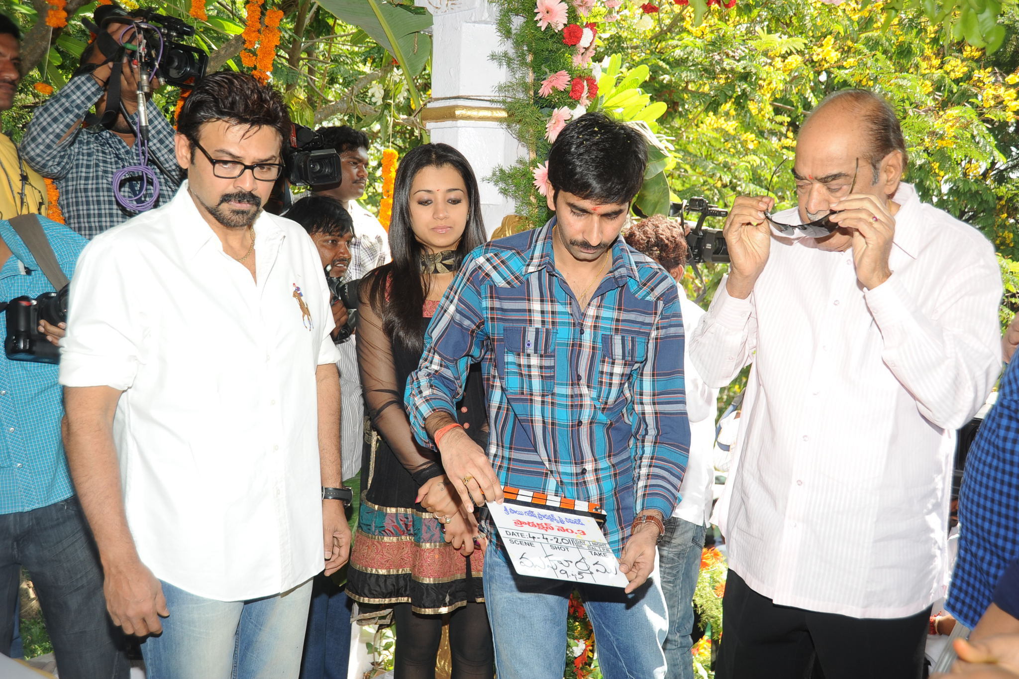 Venky and Trisha New Movie Launch Stilss | Picture 33949